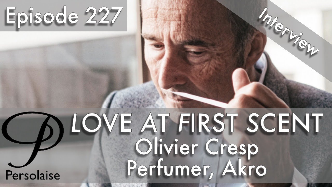 Интервью в прямом эфире с Оливье Креспом, парфюмером Akro Fragrances, о Love At First Scent, выпу...