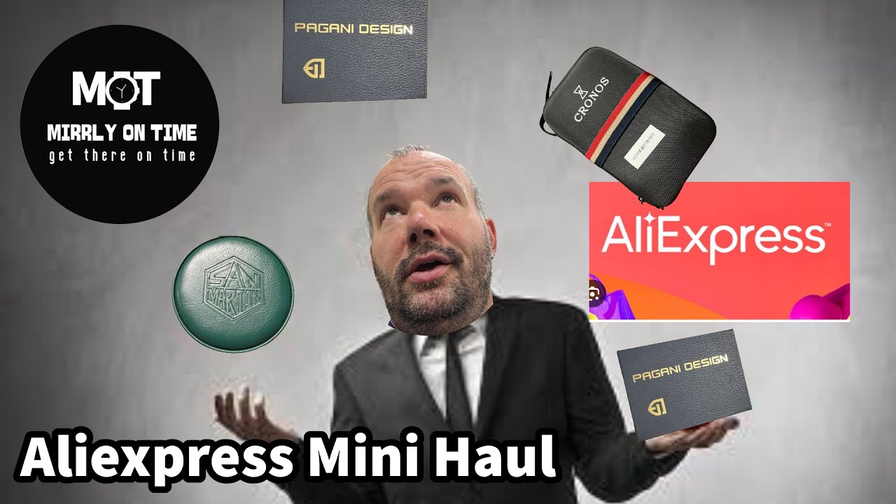 AliExpress Mini Haul — четыре великолепных часа!