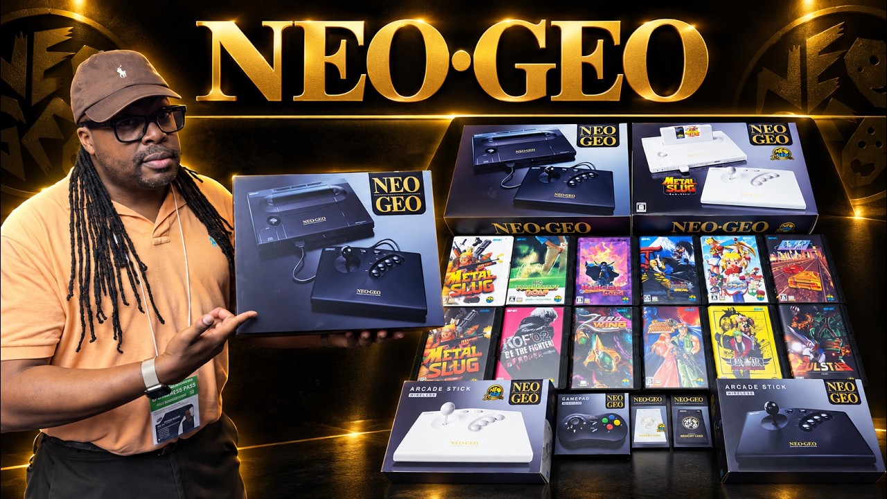 NEO GEO Ultimate Edition &ndash; unboxing i PRZEGLĄD tego, co jest w środku
