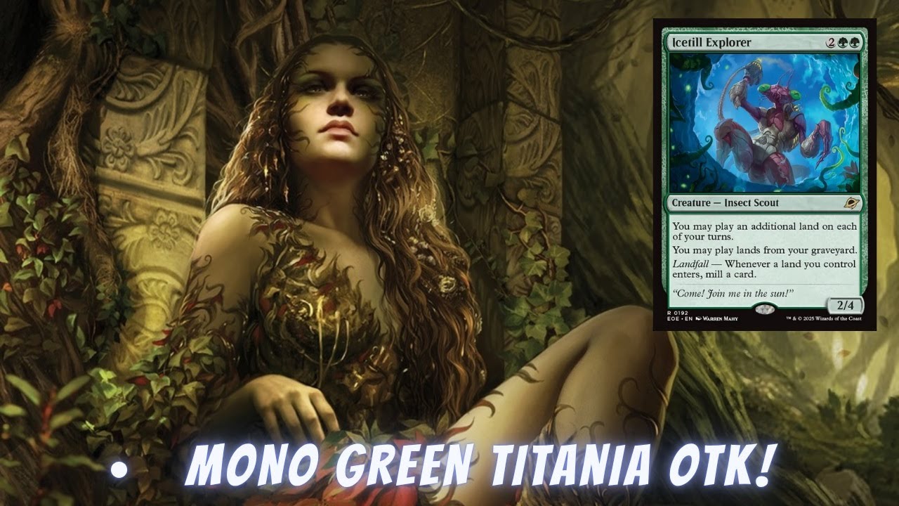 MTGA HISTORIC｜MONO GREEN TITANIA