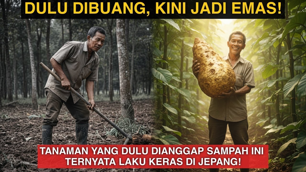 Diejek Gila Tanam "Rumput" Liar, Petani Ini Panen Miliaran dari Hutan!