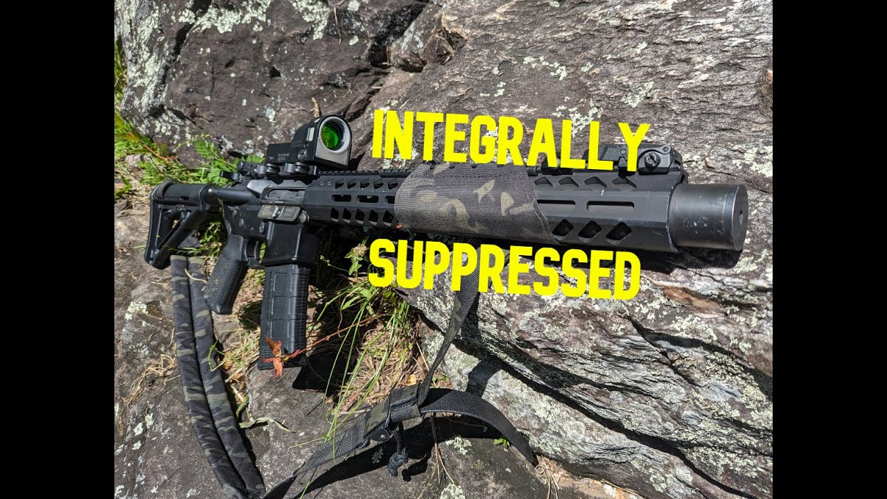 HM Defense Integrally Suppressed AR15