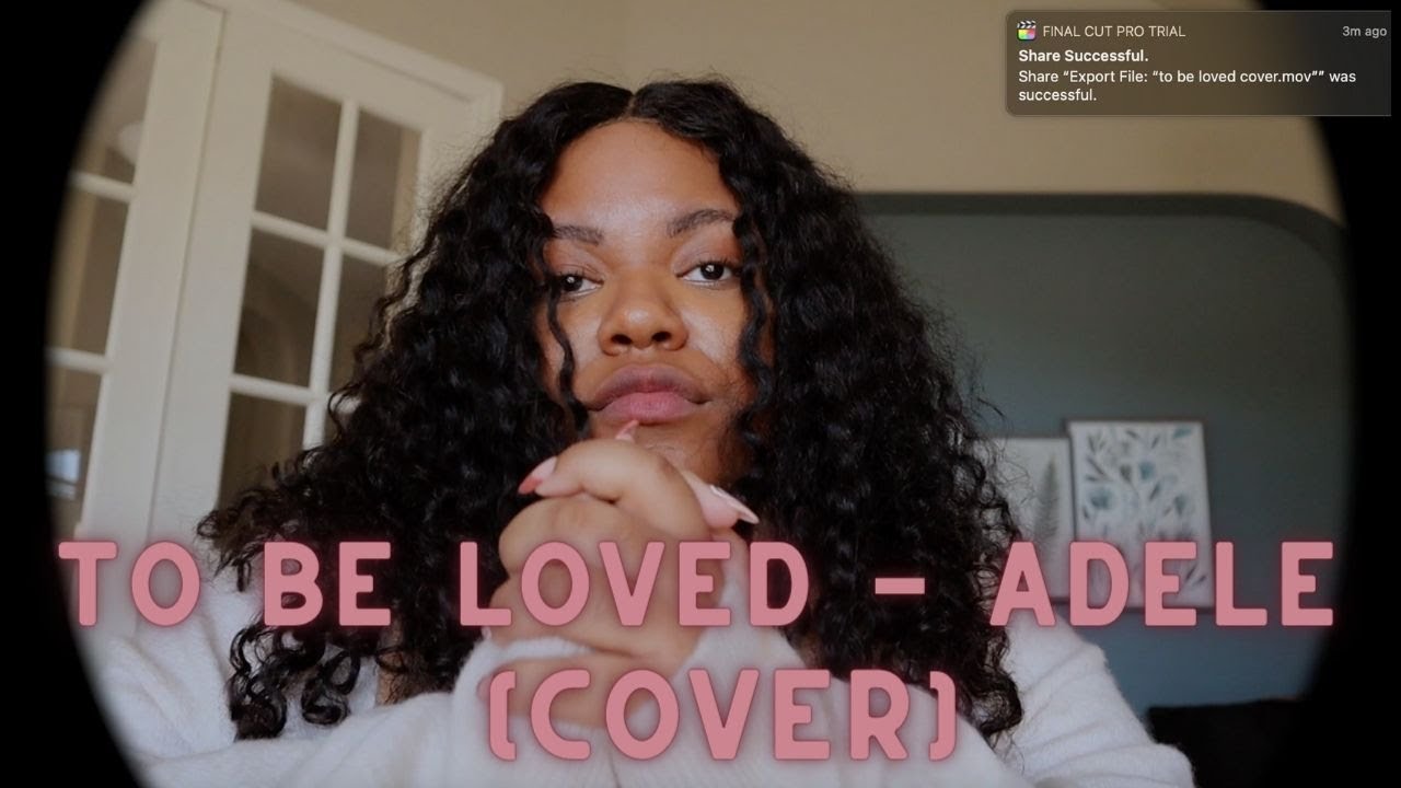 to be loved - adele 30 (cover)