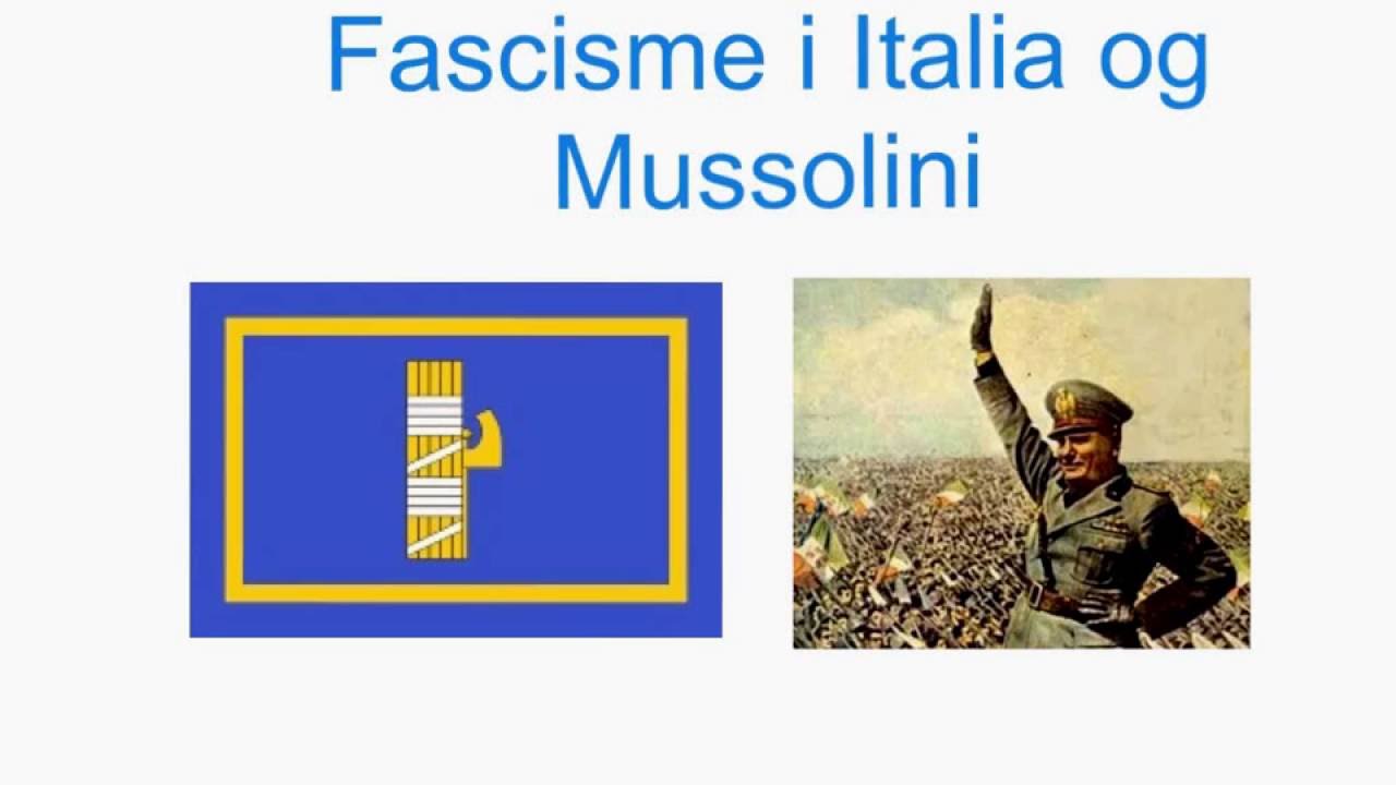 Fascisme i Italia