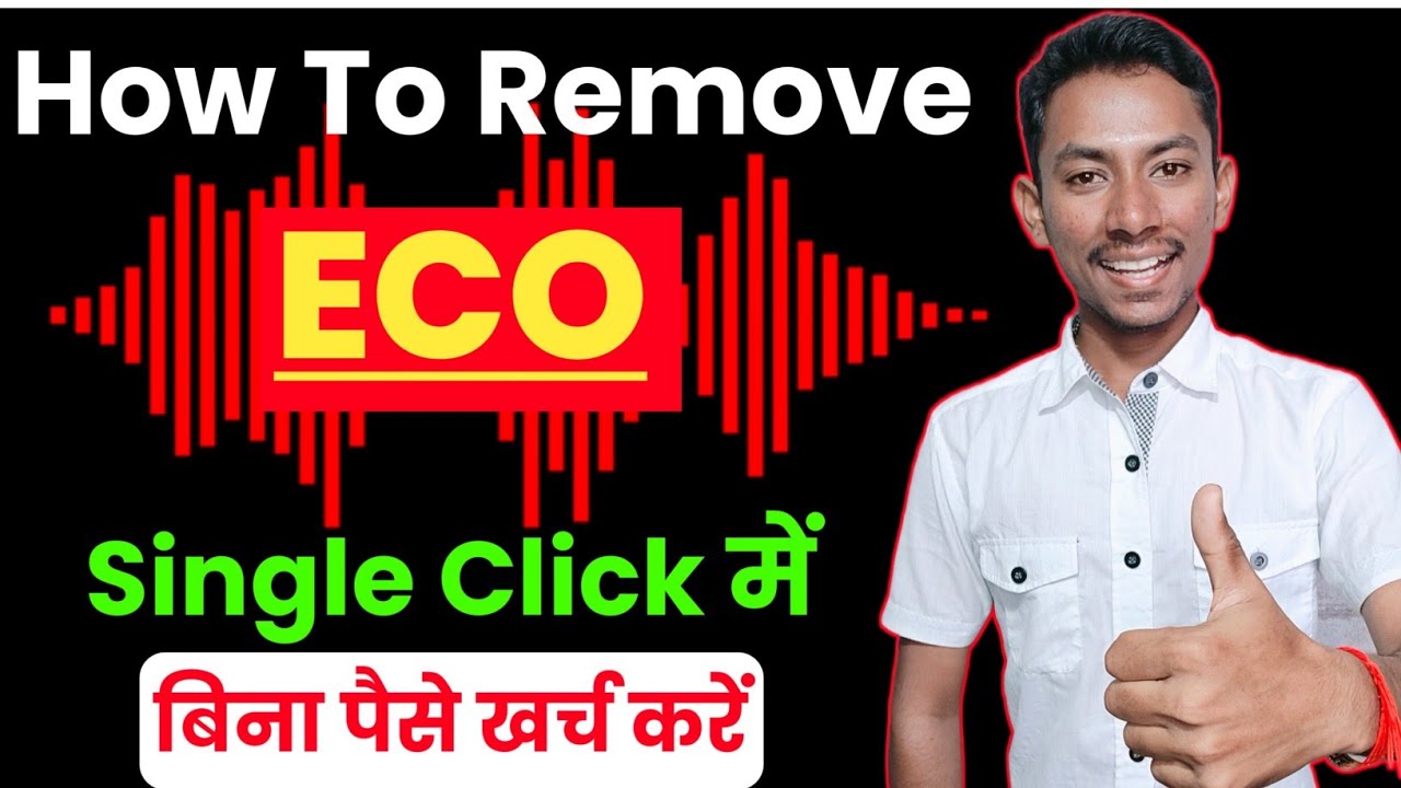 How To Remove Echo Without Foam || How To Remove Echo From Video Recording