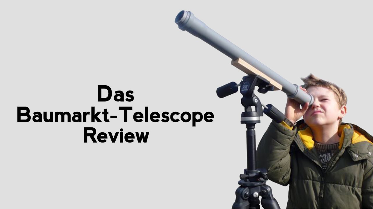 homemade telescope | DIY plumber telescope