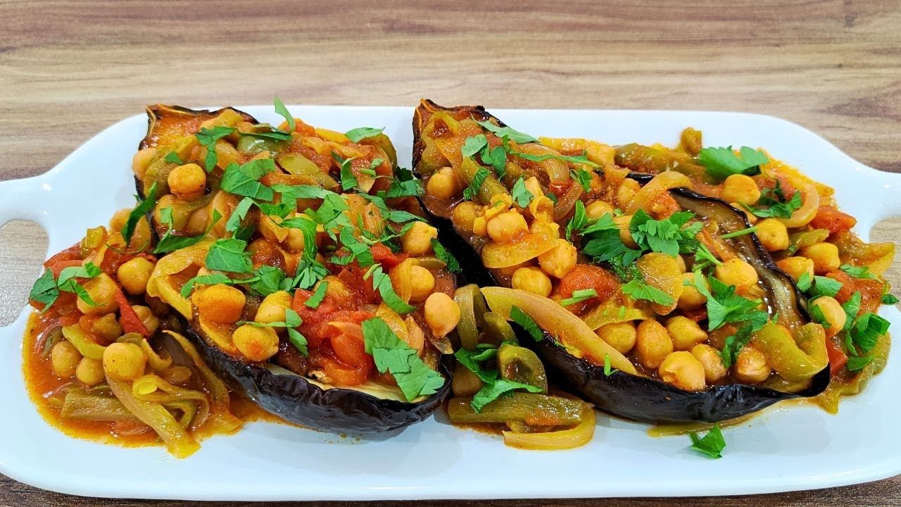 HIGH PROTEIN VEGAN RECIPE ! TASTY EGGPLNTS WITHOUT MEAT AND FRYING 😋