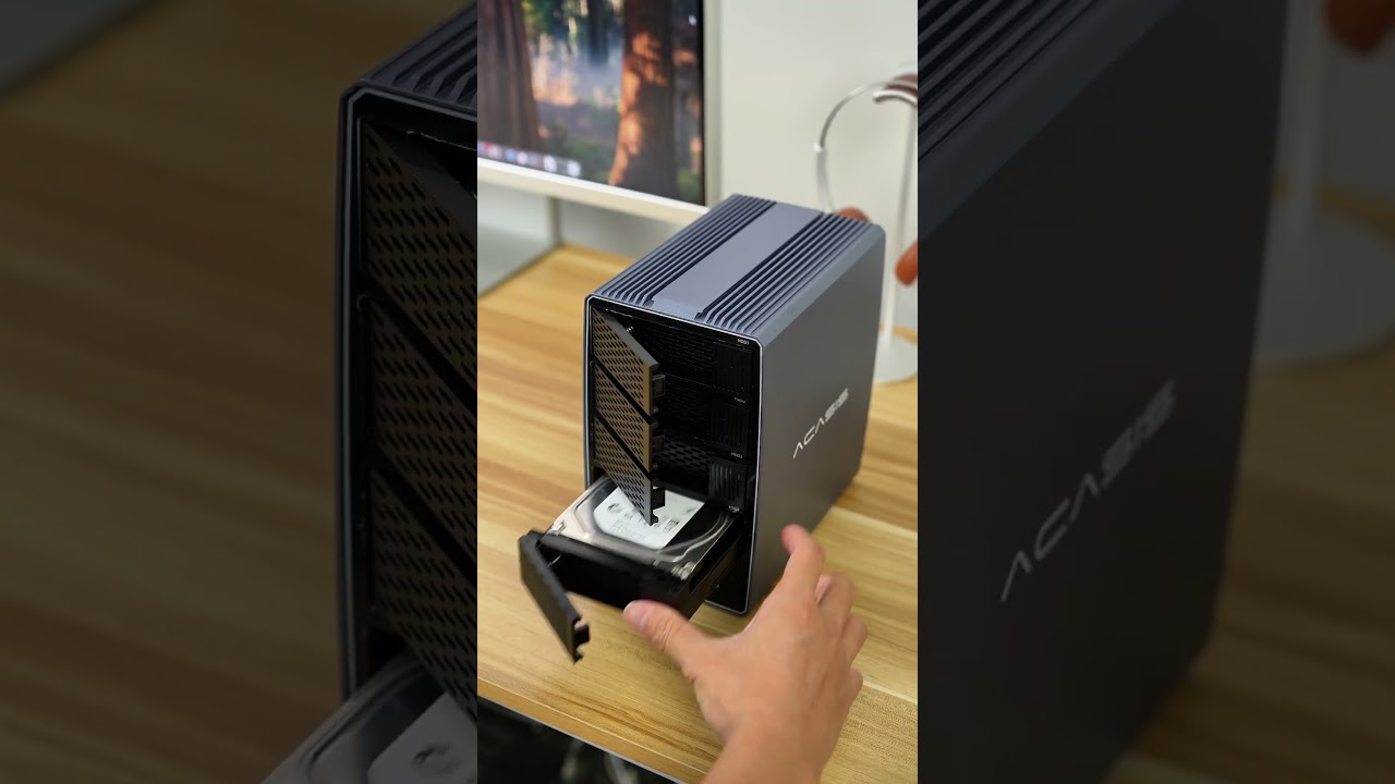 Acasis 4 Bay 2.5/3.5 Inch SAS/SATA  DAS Enclosure