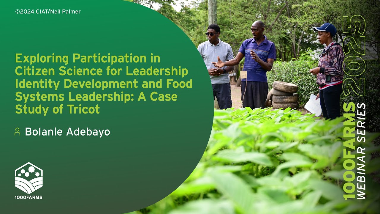 Citizen science & leadership identity: A tricot case study