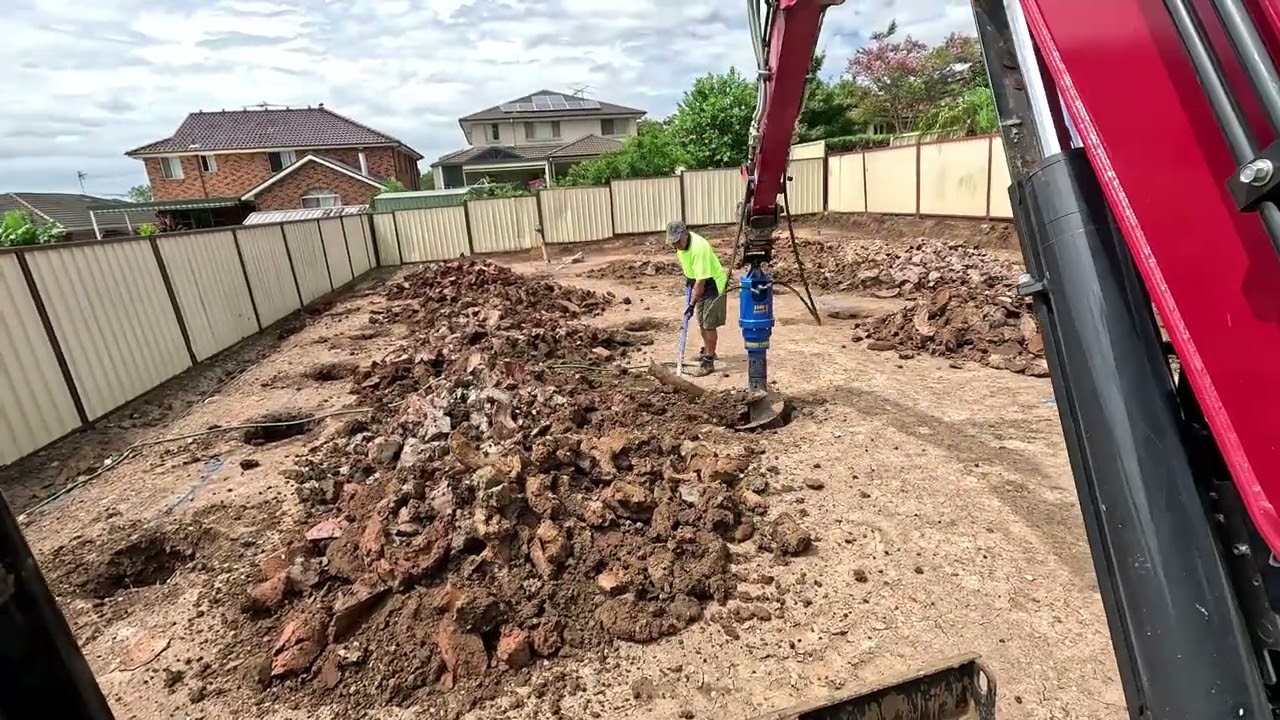 Piering for Slab