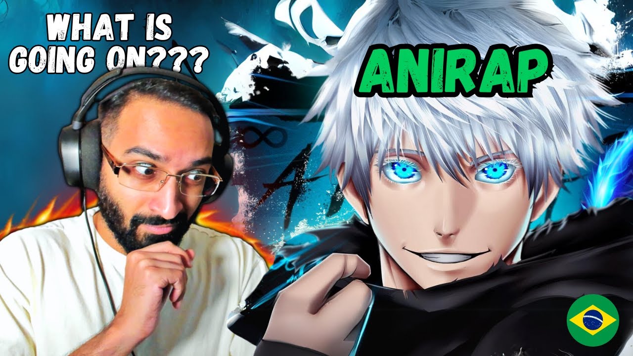 xFayze REACTS: O Mais Forte | AniRap (He Kept Me On My Toes!) | Satoru Gojo Brazil Geek Music