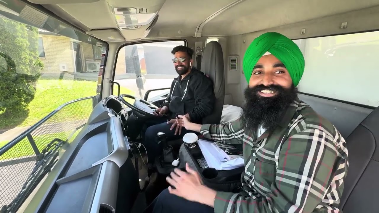 ਕਿਵੇਂ ਇਸ ਪੰਜਾਬੀ ਨੇ ਸਟੂਡੈਂਟ ਵੀਜੇ ਤੋ ਆਪਣੇ ਟਰੱਕ ਪਾਏ   punjabi truck transport work   ExploreNZworld