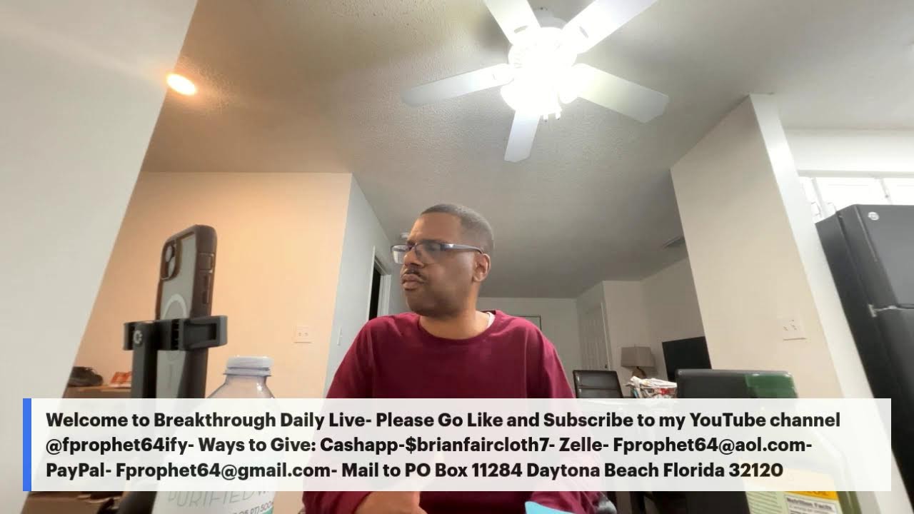 Prophet Brian Faircloth Go live from your browser with Restream Studio