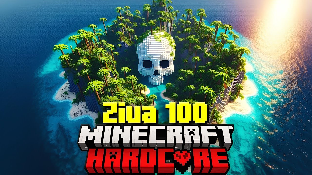 100 de Zile pe o Insula Abandonata in Minecraft Hardcore!