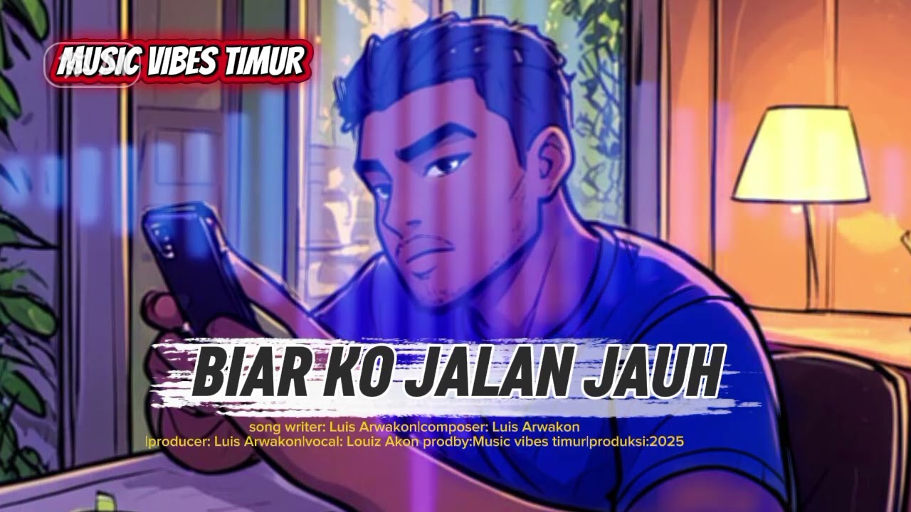 Biar Ko Jalan Jauh|Louiz Akon|Lagu timur terbaru 2025