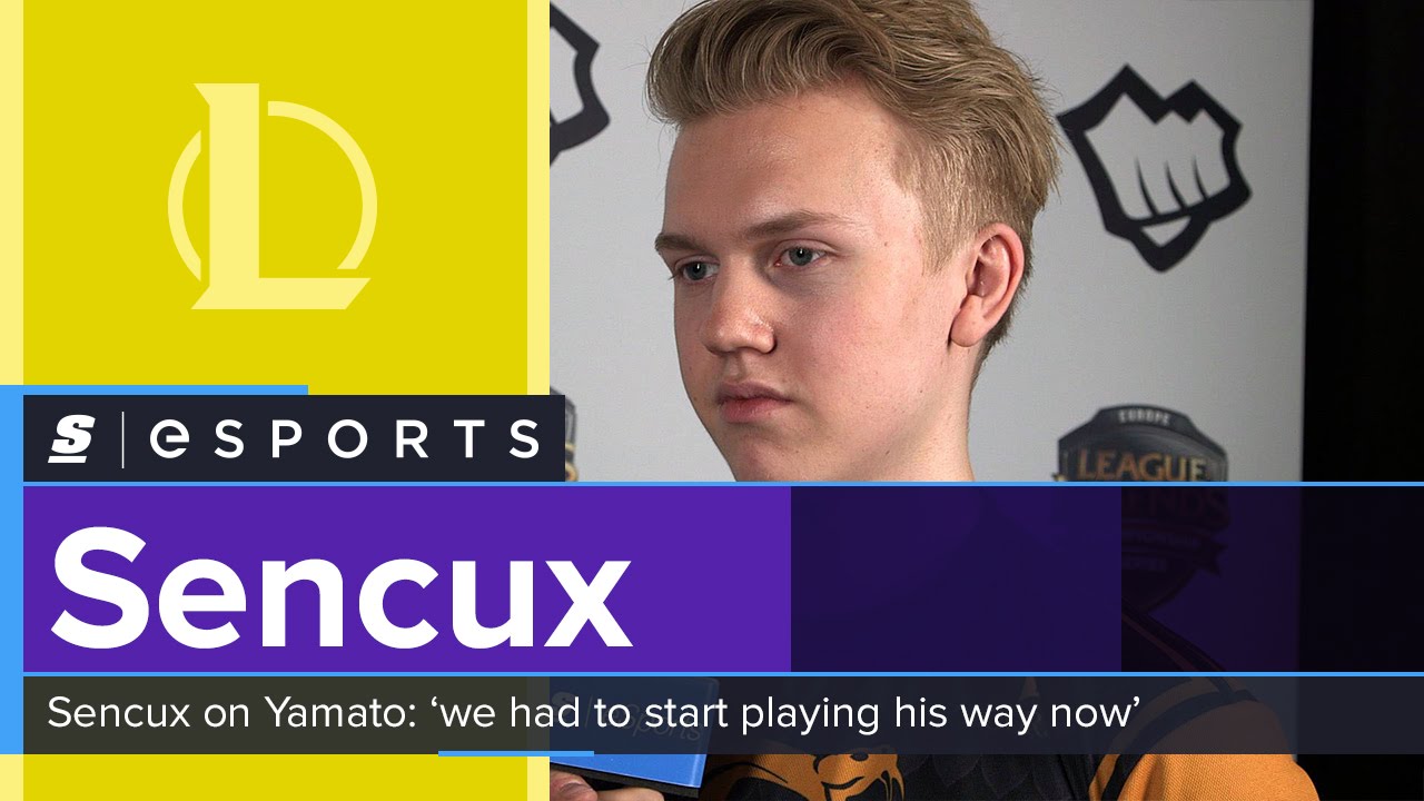 Splyce's Sencux on YamatoCannon: 'we had to start playing his way now'