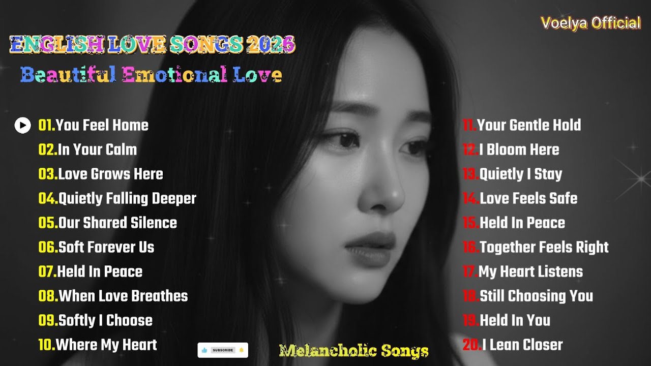 You Feel Home | Beautiful Emotional Love Songs Playlist 💕Romantic​ love Songs  & Relaxing Music