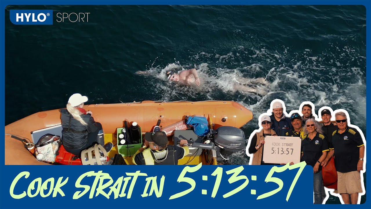 Andreas Waschburger durchquert erfolgreich die Cook Strait in Neuseeland! | #oceans7 | HYLO.SPORT
