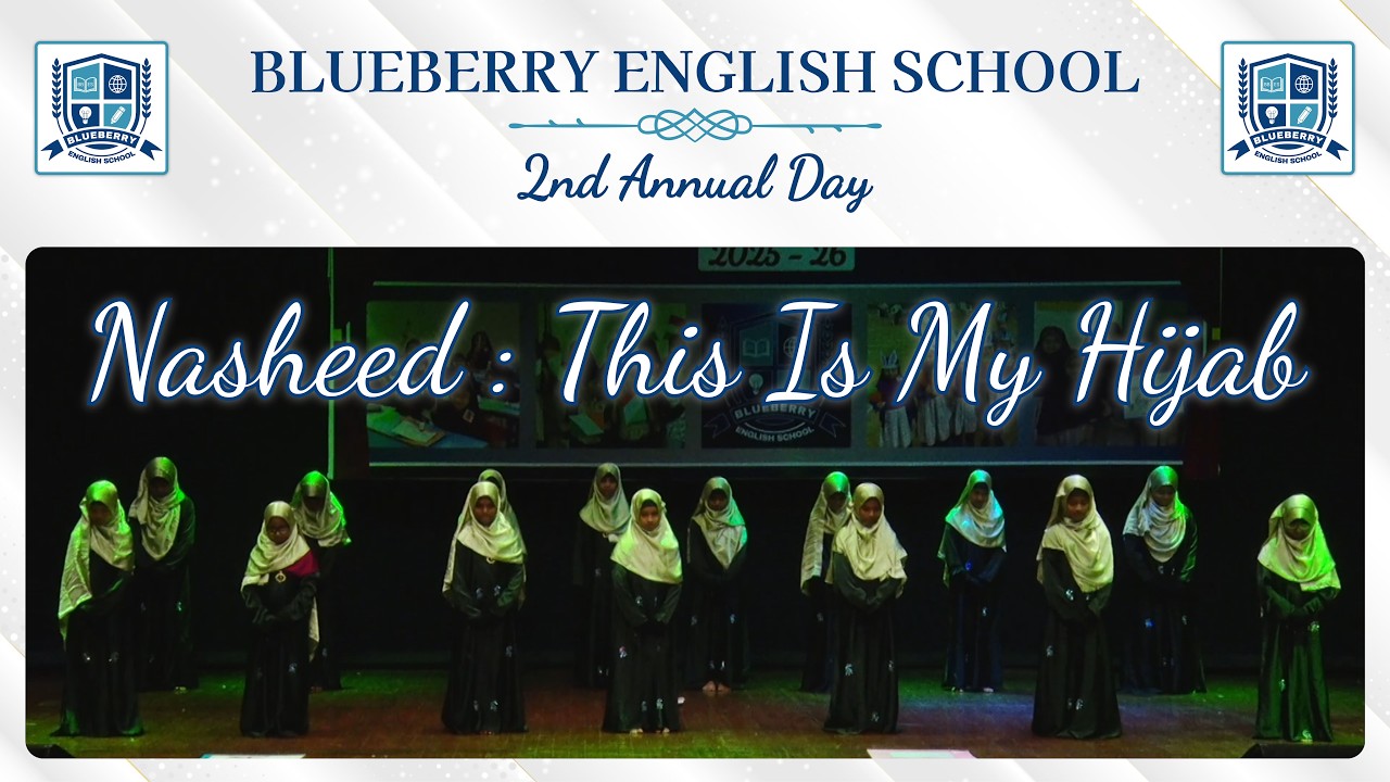Nasheed (This Is My Hijab) | Blueberry English School (Ulwe) | 2nd Annual Day | #annualday #hijab