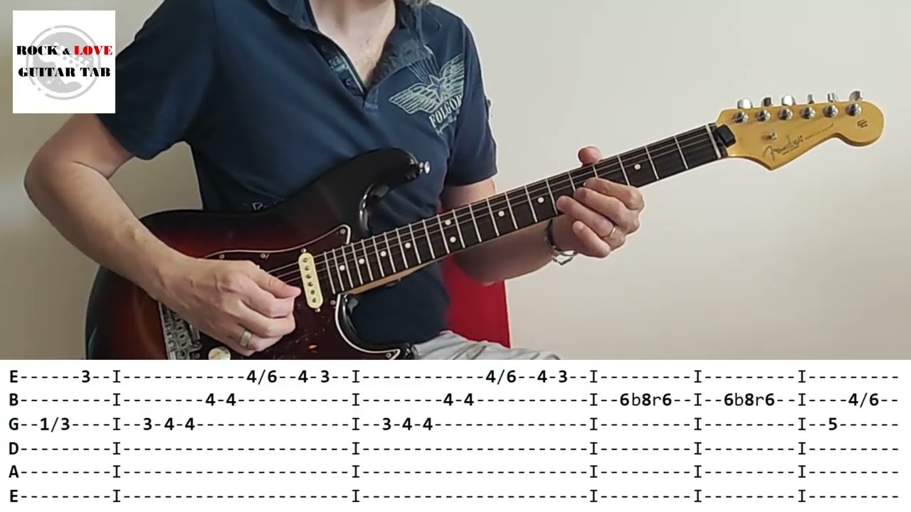 YOU MAKE ME FEEL BRAND NEW - Simply Red | ROCK & LOVE | GUITAR TAB | COVER | LESSON