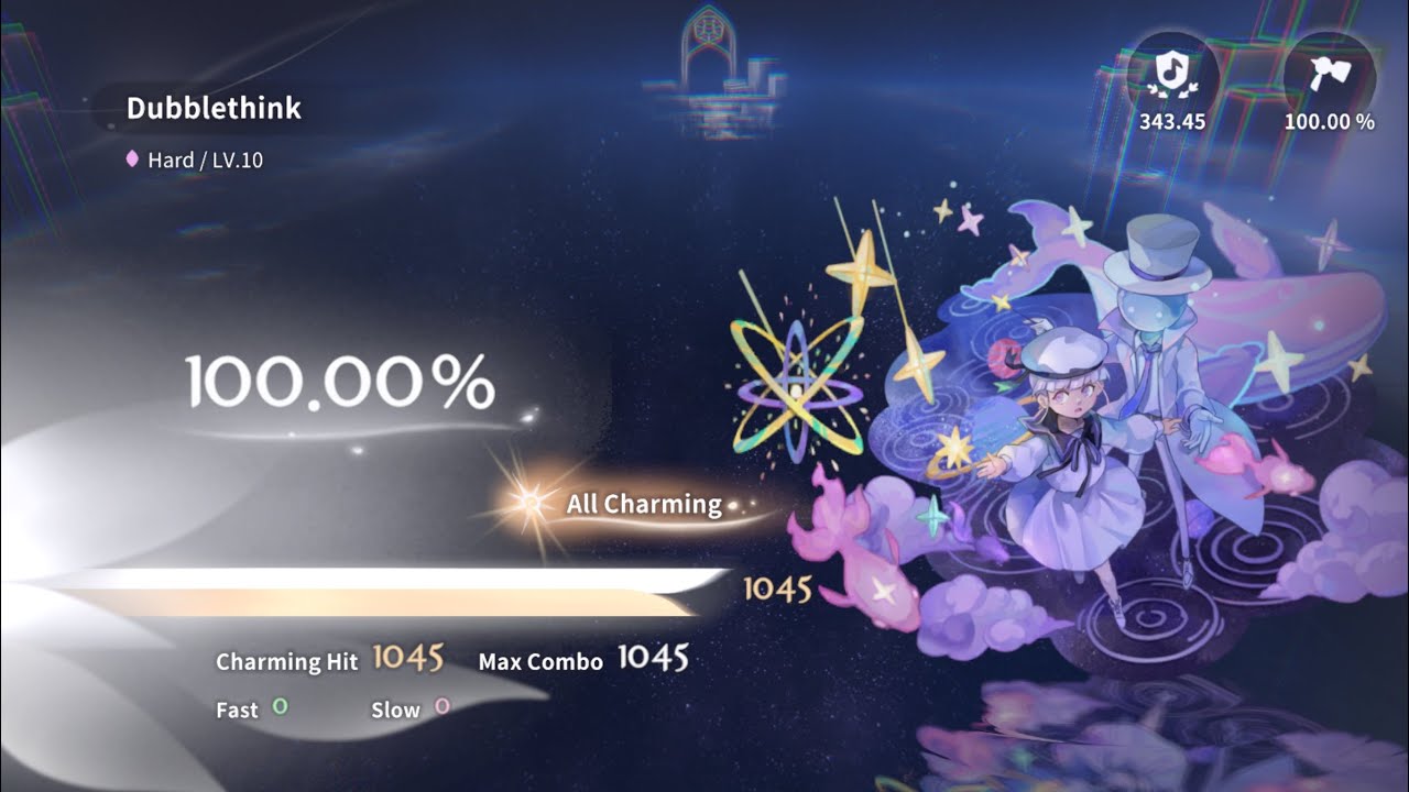 【Deemo II】 Dubblethink (Hard 10) AC
