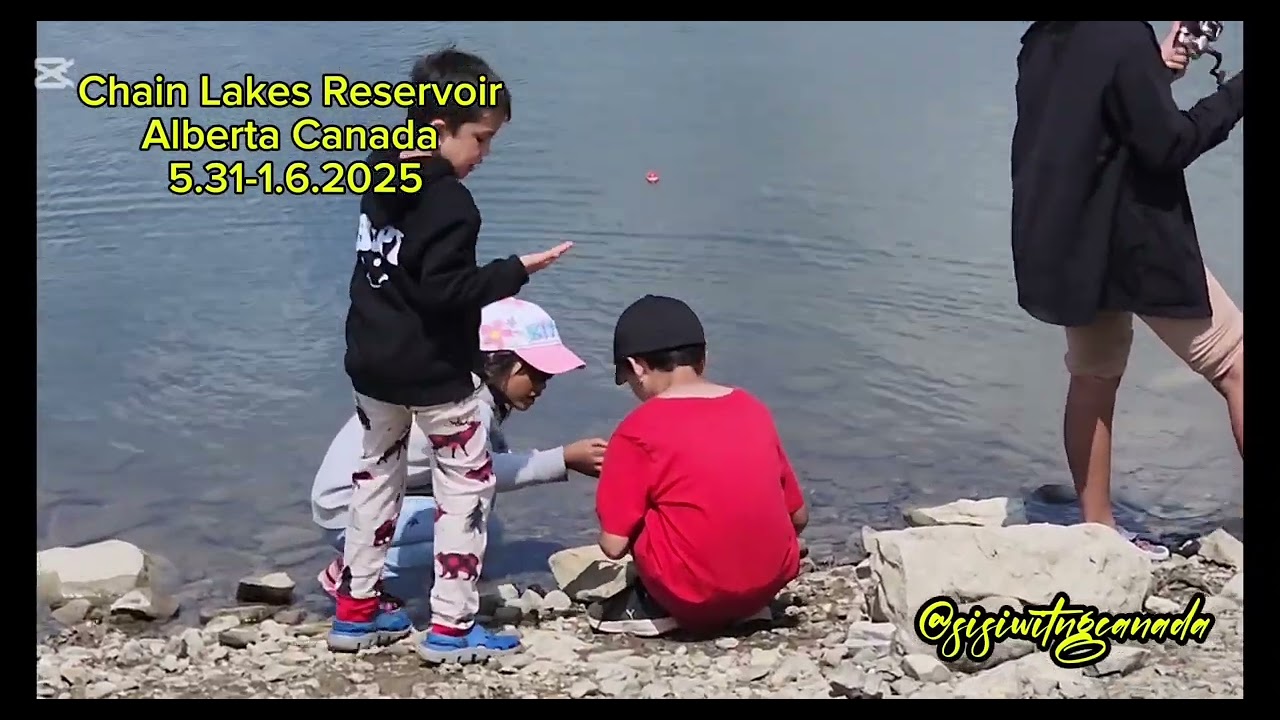 Camping and Fishing at Chain Lakes Reservoir Alberta Canada #camping #fishing #canada