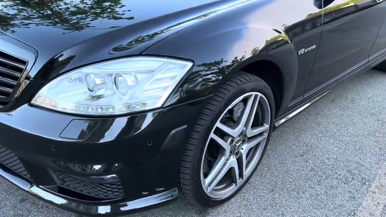 My Benz S63 AMG V8 twin turbo 600 horsepower