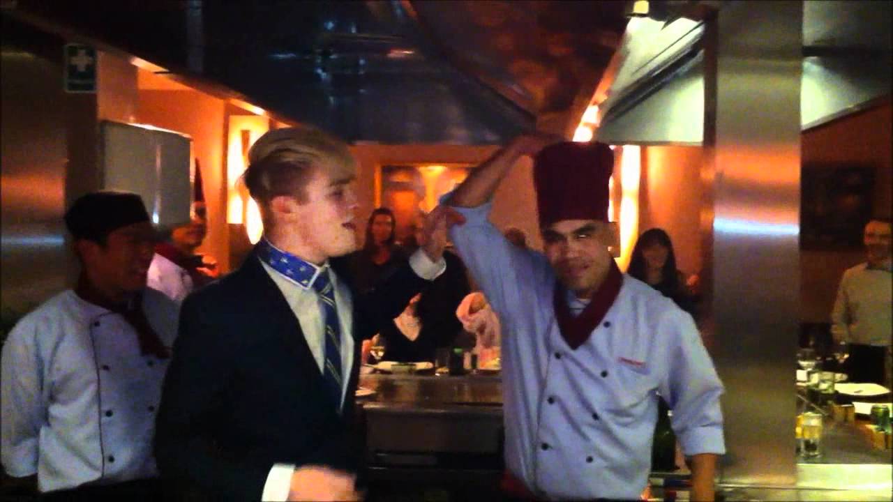 Jedward goes to Tippenyaki Rathmines