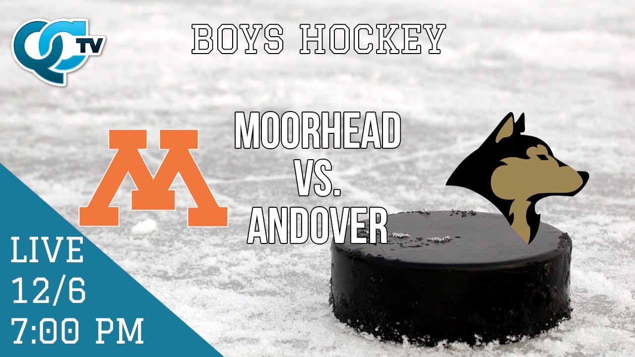 Boys Hockey: Moorhead @ Andover | Andover High School | QCTV