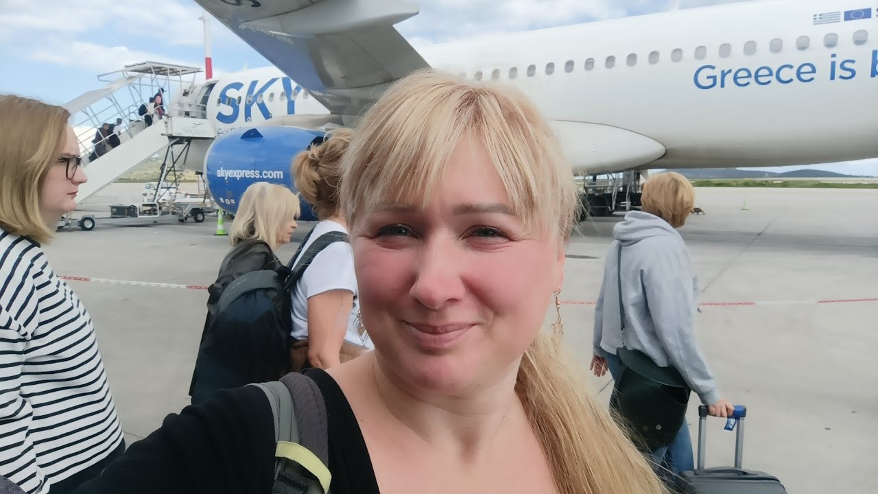 🇬🇷 GRECJA Trip Report SkyExpress Greckie linie lotnicze - Economy - CATERING Ateny Warszawa