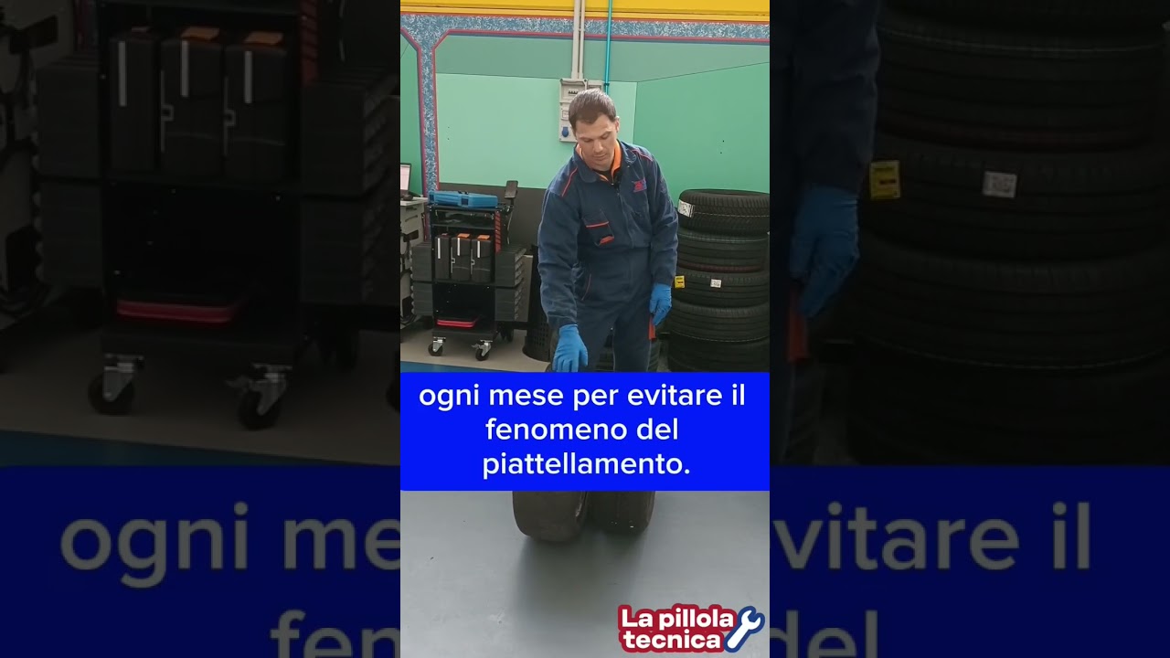 La conservazione dei pneumatici senza i cerchi