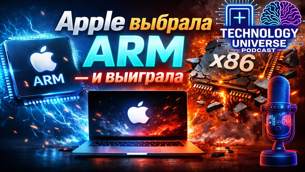 Почему Apple сделала ставку на ARM — и оказалась права