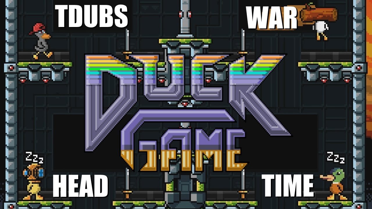 DUCK GAME - Every DUCK for Themselves (Multiplayer Gameplay)