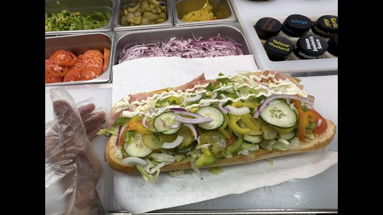 “Subway Sandwiches POV: The Overloaded Ham Sub Saga”