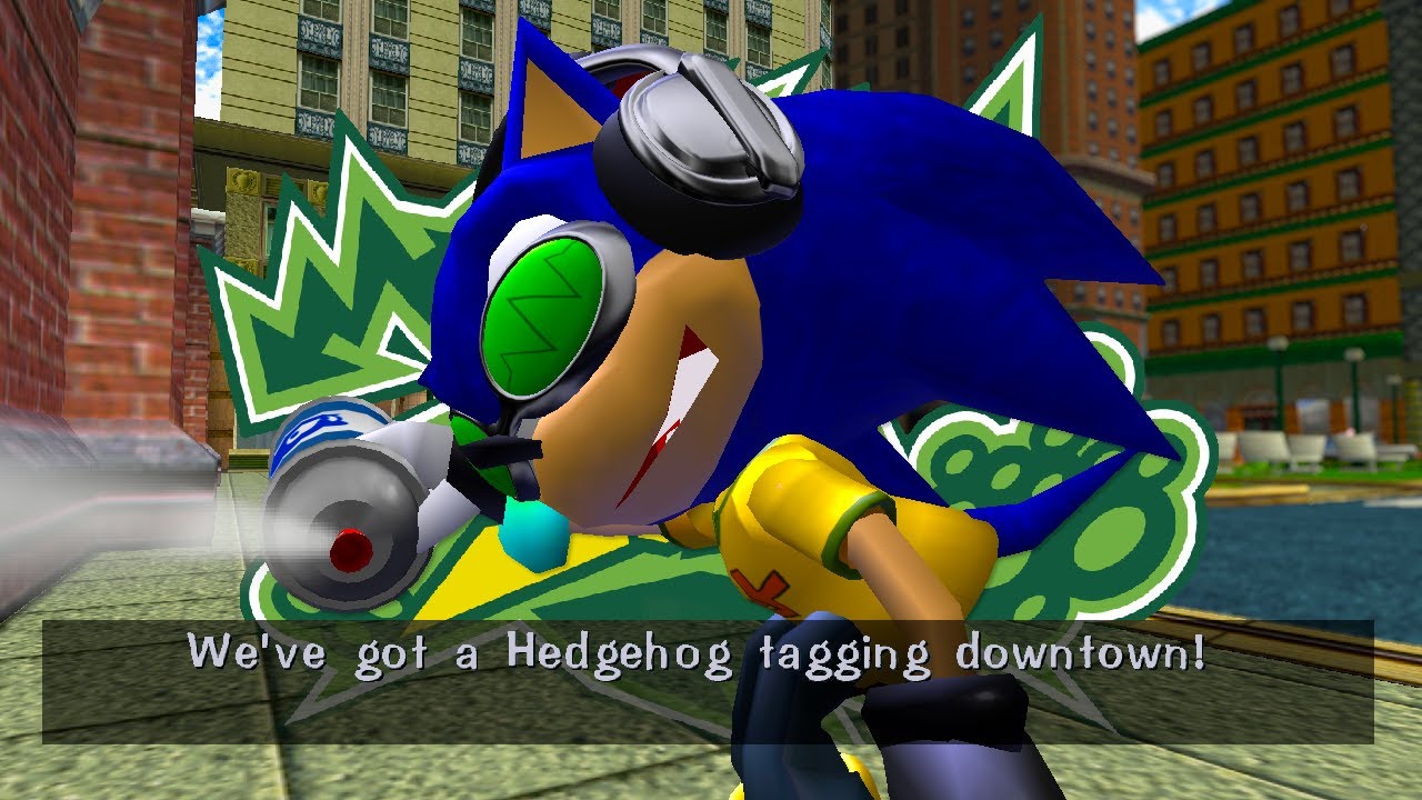 Sonic Adventure: Jet Set Sonic (Graffiti, Custom Mission & More)