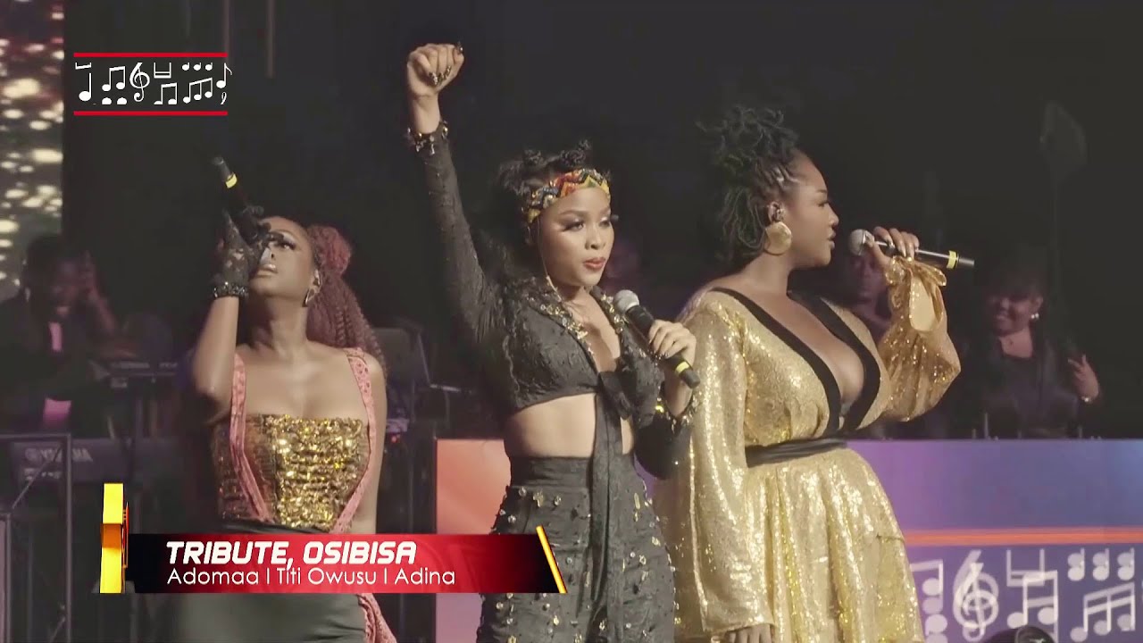 TiTi Owusu, Adina Thembi & Adomaa's tribute to Osibisa at TGMA26