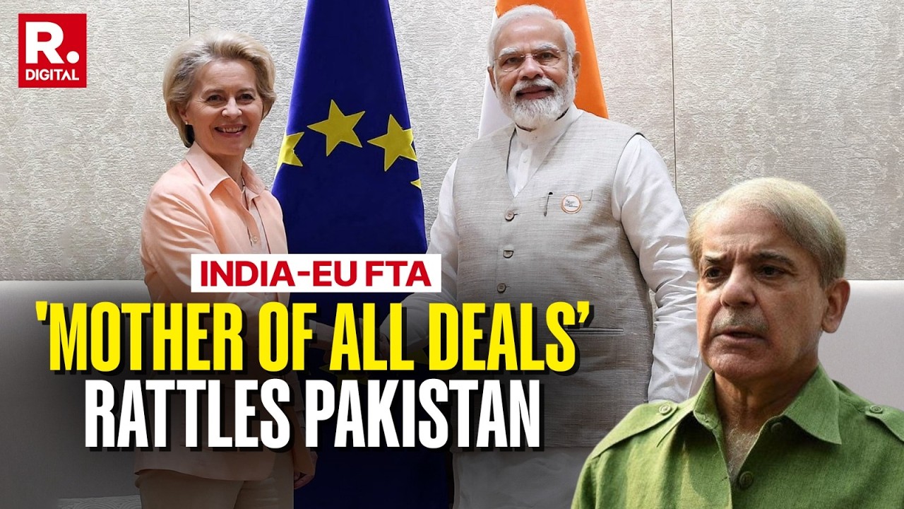 India-EU FTA: Pakistan Rattled After India Signs Mother Of All Deals With European Union