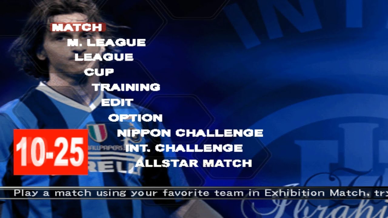 209 - Winning Eleven 10 PS2 - English Galacticos Gameplay