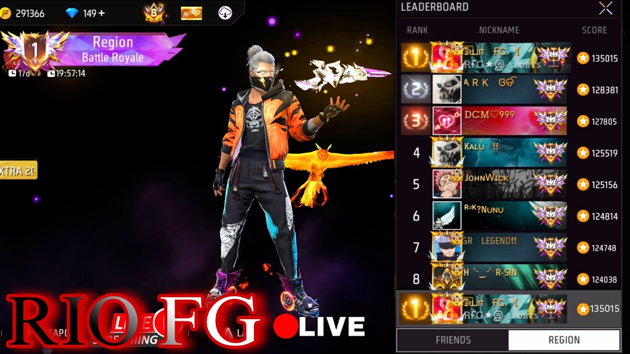 S 50 Grandmaster TOP 1🔥  | 12 HOURS FREE FIRE LIVE 🔥 Non-Stop Tamil Gameplay | #riofg