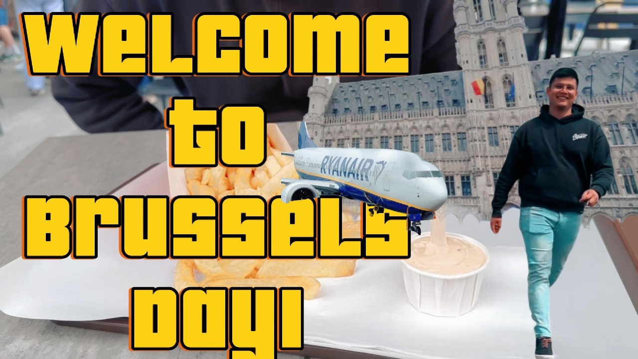 Europe Trip || Day 1 || Charleroi || Brussels || Grand place || Monk Magic Beer