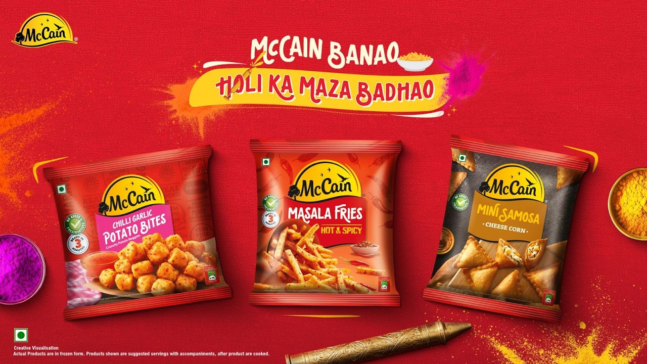 McCain banao, Holi ka maza badhao