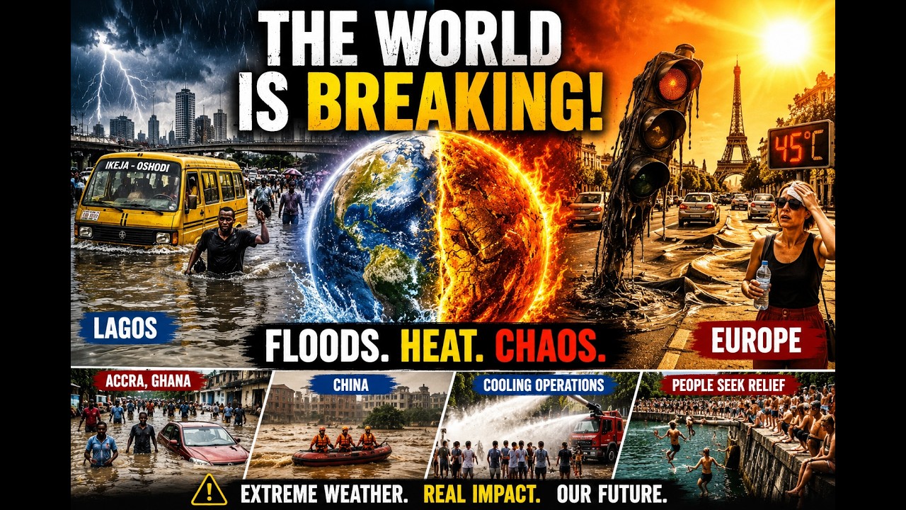 The World Is Breaking Weather Records | Lagos Floods, Europe Melts, China Battles Extremes