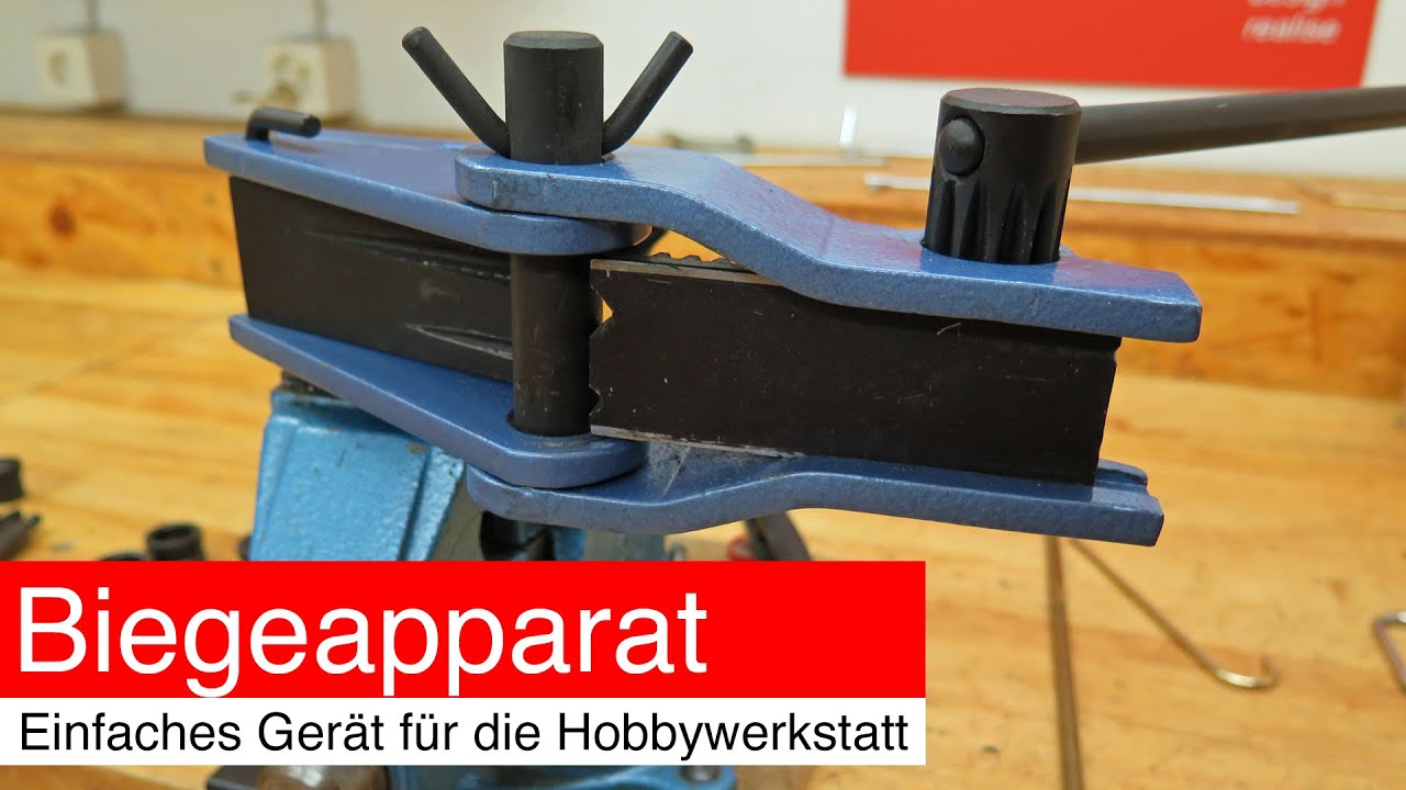 Biegeapparat. Ein einfaches Gerät für die Hobbywerkstatt