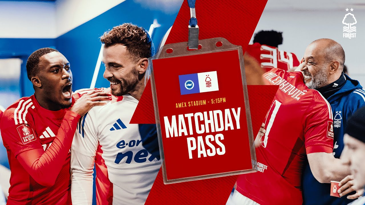 Ola Aina DRESSING ROOM Cam! 😅 | Matchday Pass | Brighton 0-0 Forest (3-4 pens) | Emirates FA Cup