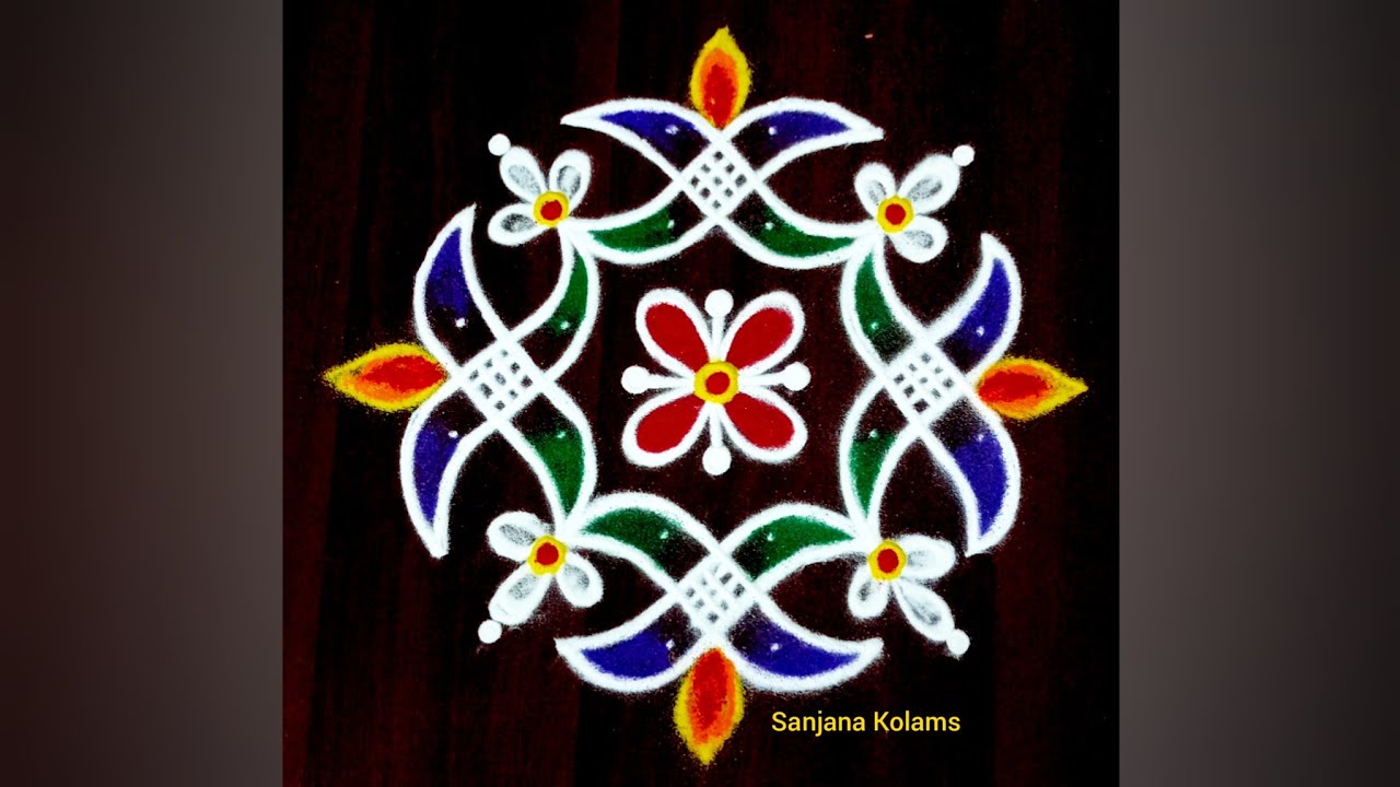 Combo 🌺Easy Simple Beautiful and🌺Traditional Kolam