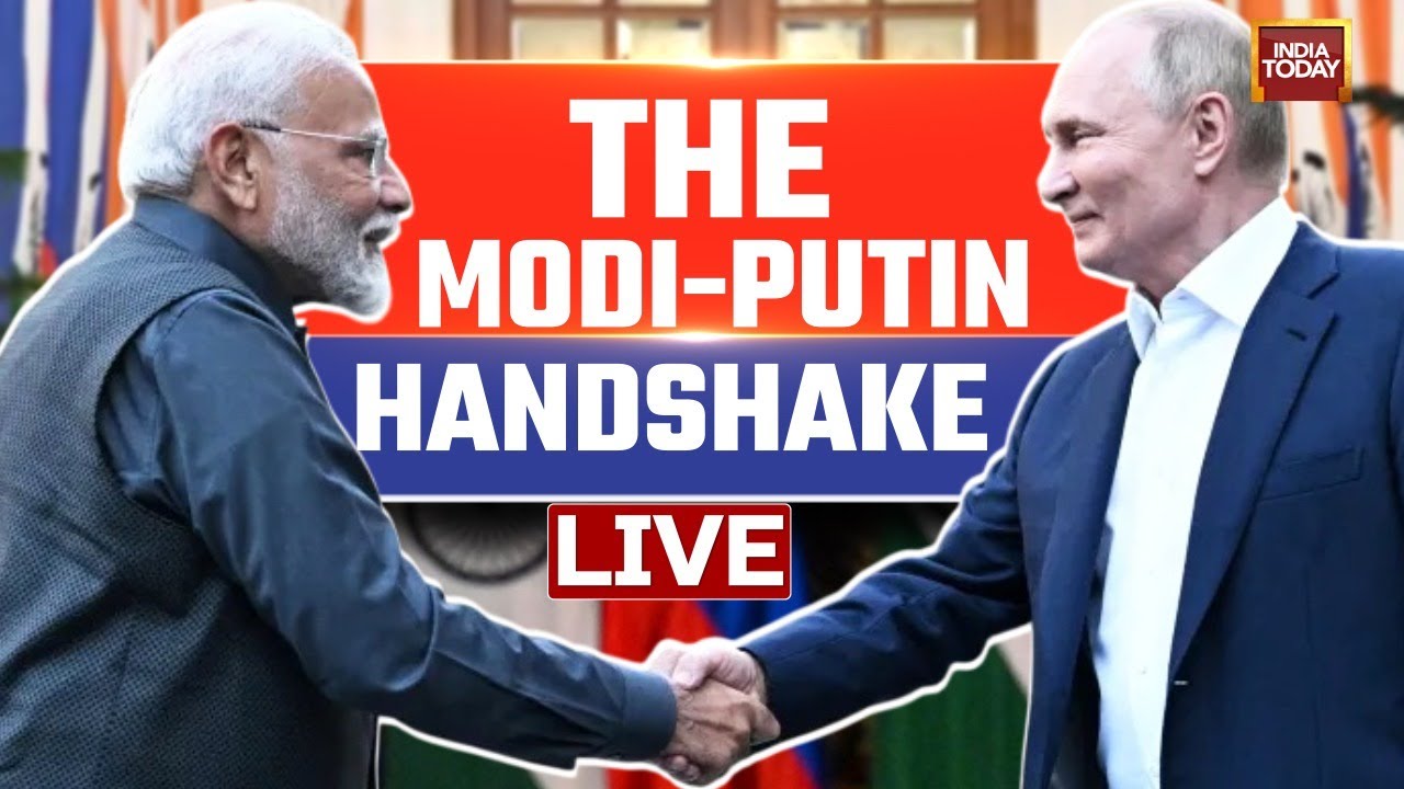 Putin Modi Meet LIVE | Putin In India LIVE | Putin's India Visit LIVE | Putin-Modi LIVE Updates