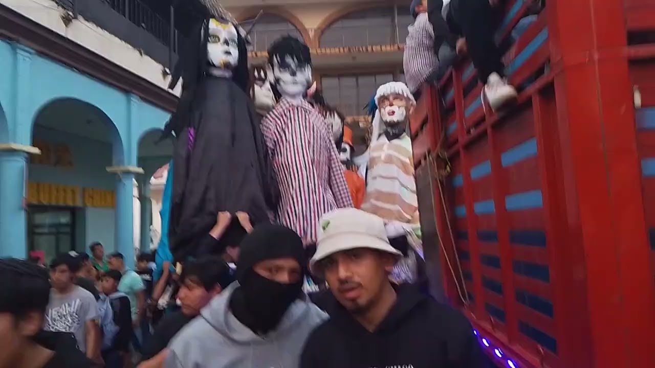 ✨Mojigangas san Andrés Tuxtla Barrio san Francisco 07/12/25 madrugada ✨