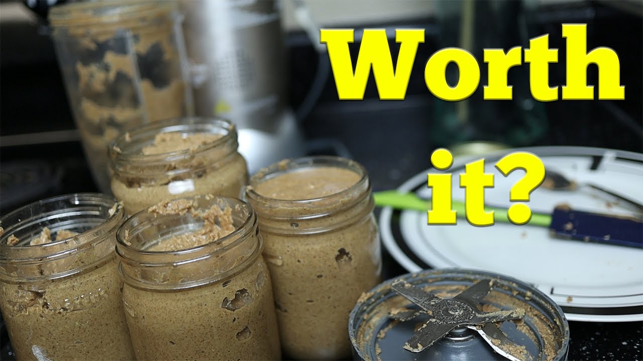 Is it worth it to make your own almond butter