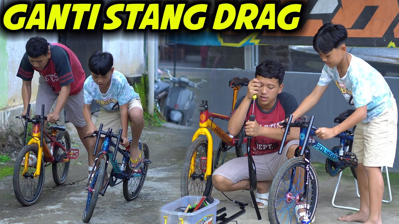 DITDIM COBA SPEDA ONTHEL PASANG STANG DRAG!! ENAK GAK SIH??