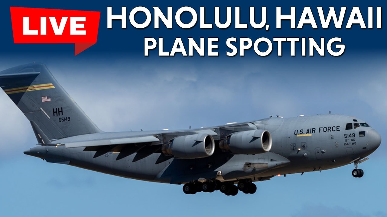 Honolulu Hawaii - Live Planespotting -  HNL/PHNL  3-17-2026